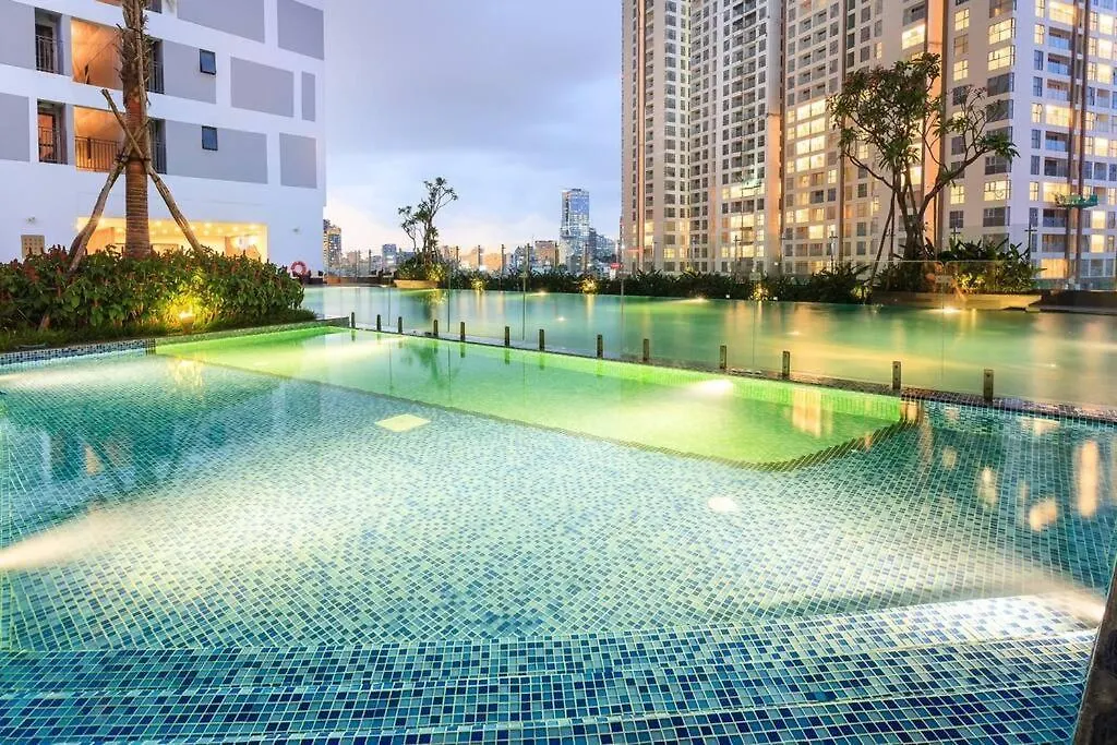 Can Ho Tang Cao,View Dep,Netflix Free Ho Chi Minh City Apartment